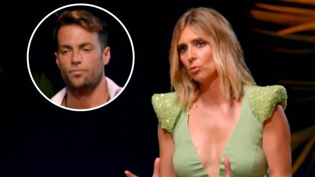 Sandra Barneda y José Carlos Montoya en un fotomontaje hecho por BLUPER.