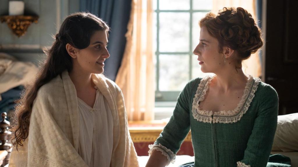 Mercedes y Adriana (Miren Arrieta y Rocío Suárez de Puga) en una escena de 'Valle Salvaje'.