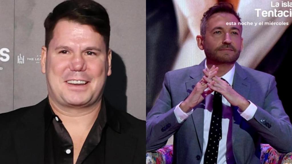 Lucas, de Andy y Lucas, en una imagen de archivo y Frank Blanco en 'TardeAR'.