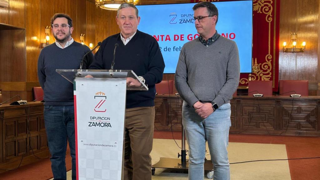 El presidente de la Diputación de Zamora, Javier Faúndez, en una foto de archivo