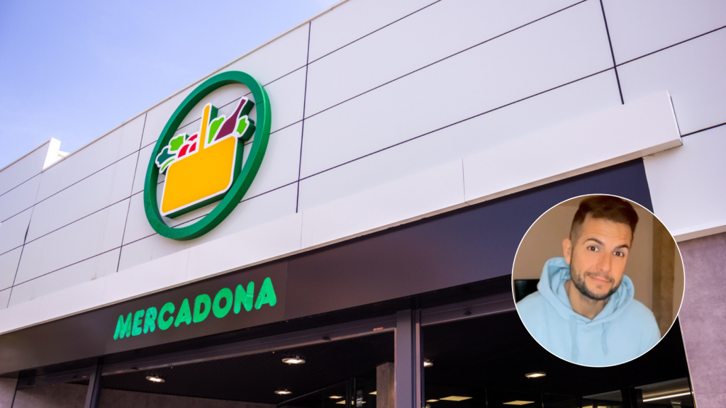 Supermercado de Mercadona y el nutricionista Rubén Arocas.