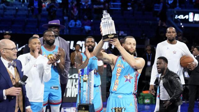 Stephen Curry sujeta el premio de MVP tras el NBA All Star Game 2025