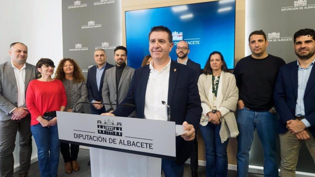 El presidente de la Diputación de Albacete, Santiago Cabañero.