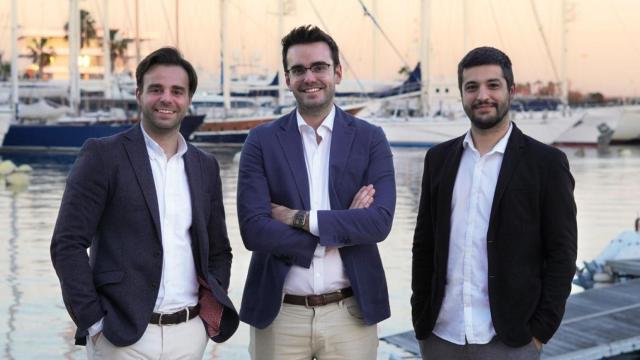 Álvaro Bernabé, José Tomás Carrascoso y Sergio Alemany, cofundadores de Imperia.