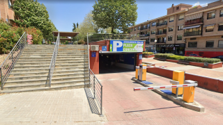 Aparcamiento municipal Plaza de la Concordia en Boadilla del Monte