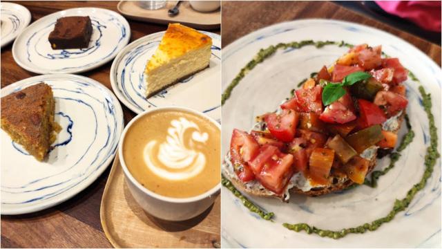 Desayunos y meriendas de la cafetería The Fix en Madrid.