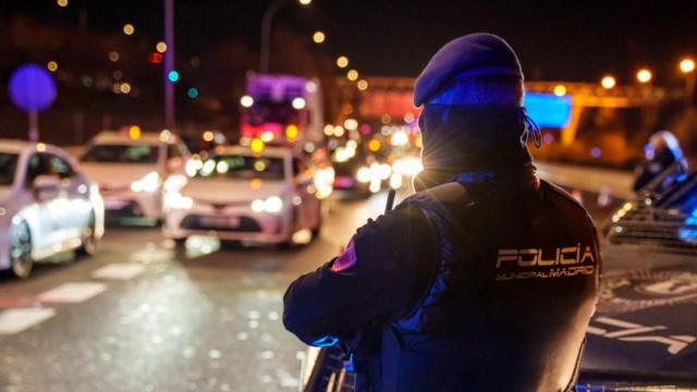 Un agente de la Policía Municipal de Madrid.