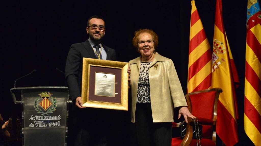 Dolores Cortés, nombrada hija predilecta de Vila-real