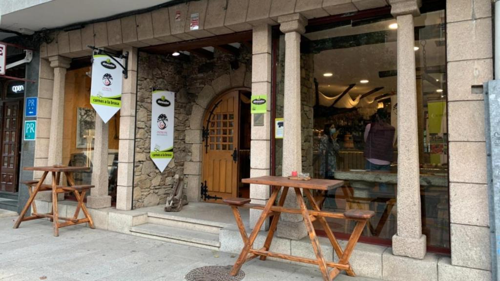 Exterior de Abrasador Gaia Medieval, en Santiago.