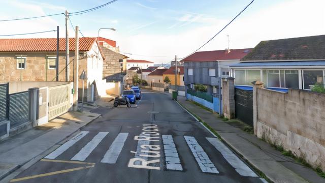 Rúa do Rocío, en Vigo.