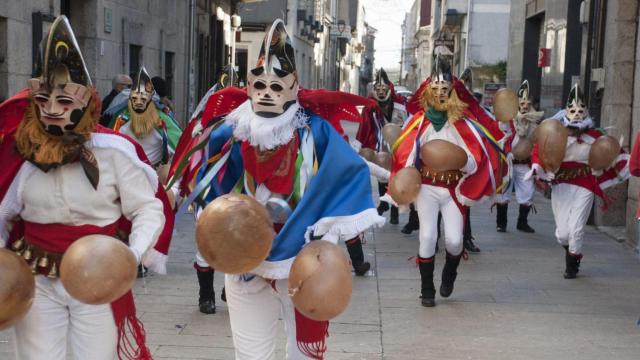 'Pantallas' en el Entroido de Xinzo de Limia