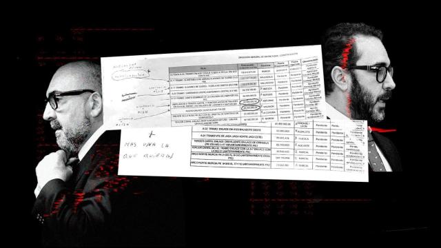 Montaje de un pantallazo con la aparente letra de Koldo García, entregado este lunes por la defensa de Aldama en el Tribunal Supremo.