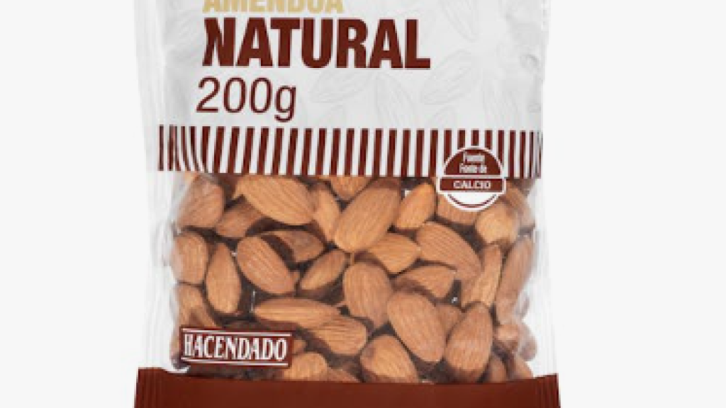 Almendra natural Hacendado