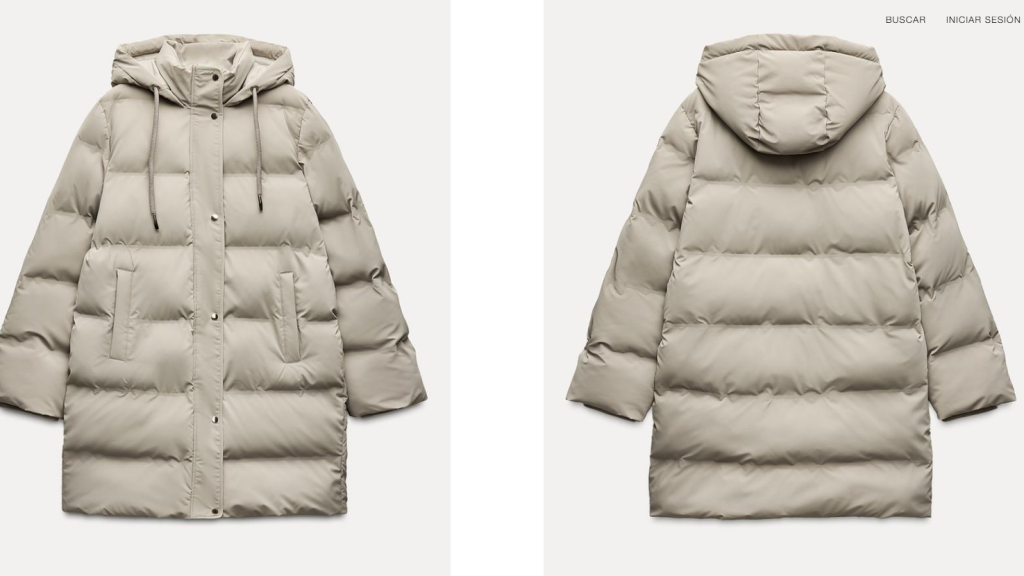 Abrigo acolchado. Ref. 3046/225/832