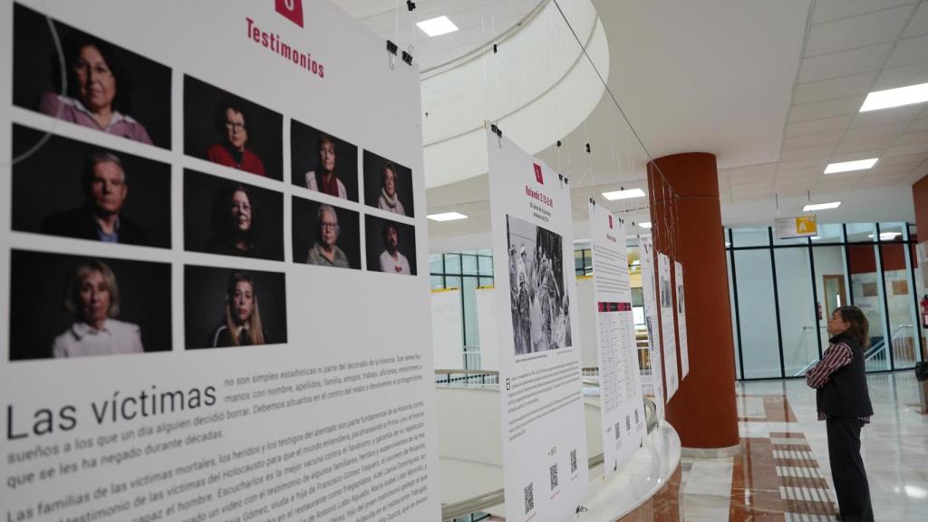 La muestra en la Facultad de Filosofía y Letras de Valladolid