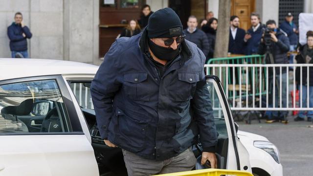Koldo García, exasesor del exministro José Luis Ábalos, llega al Tribunal Supremo.