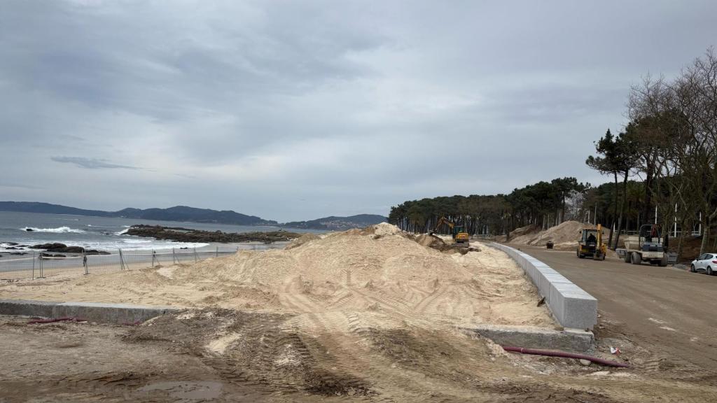 Recuperación dunar de Samil