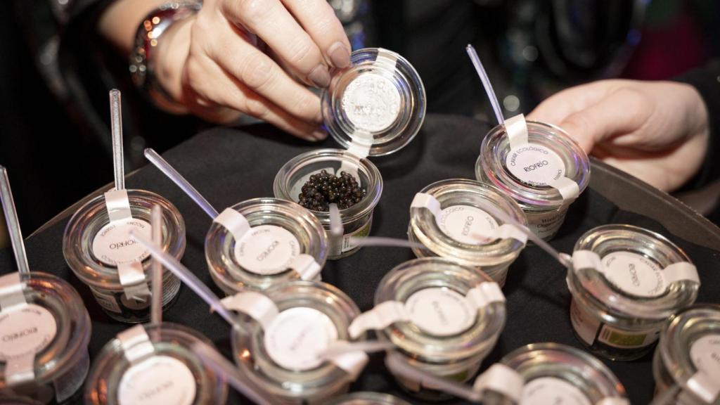 El caviar de la gala de 'Las Top 100' corrió a cargo de Río Frío.
