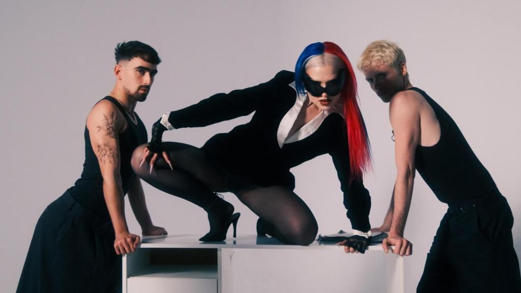 Sofía Coll, en la sesión fotográfica de 'Auroraboreal'.