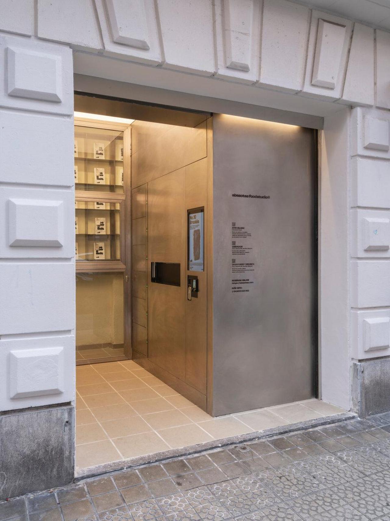 La máquina expendedora ATM Bilbao.