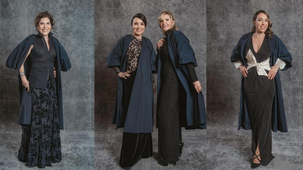 Pilar García de la Puebla, Cruz Sánchez de Lara y Olga Trapero.