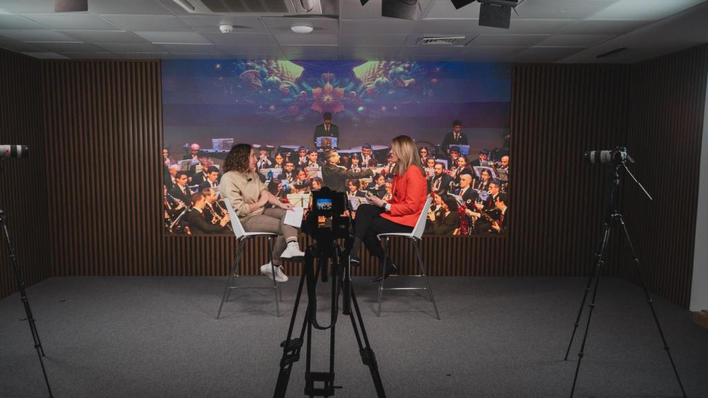 Paloma Tejero durante su entrevista con Madrid Total.