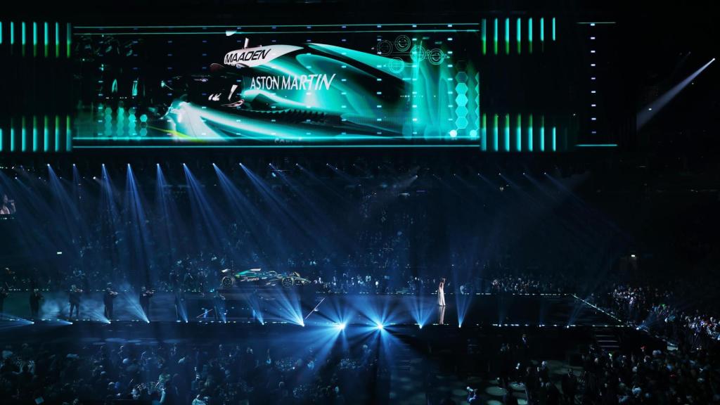 Presentación de Aston Martin en el F1 75 Live