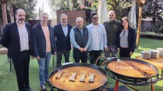 El arroz es uno de los protagonistas de este homenaje en Sant Joan d'Alacant.