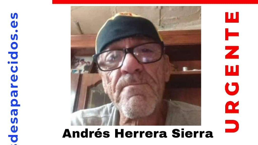Andrés Herrera, desaparecido en Pinseque