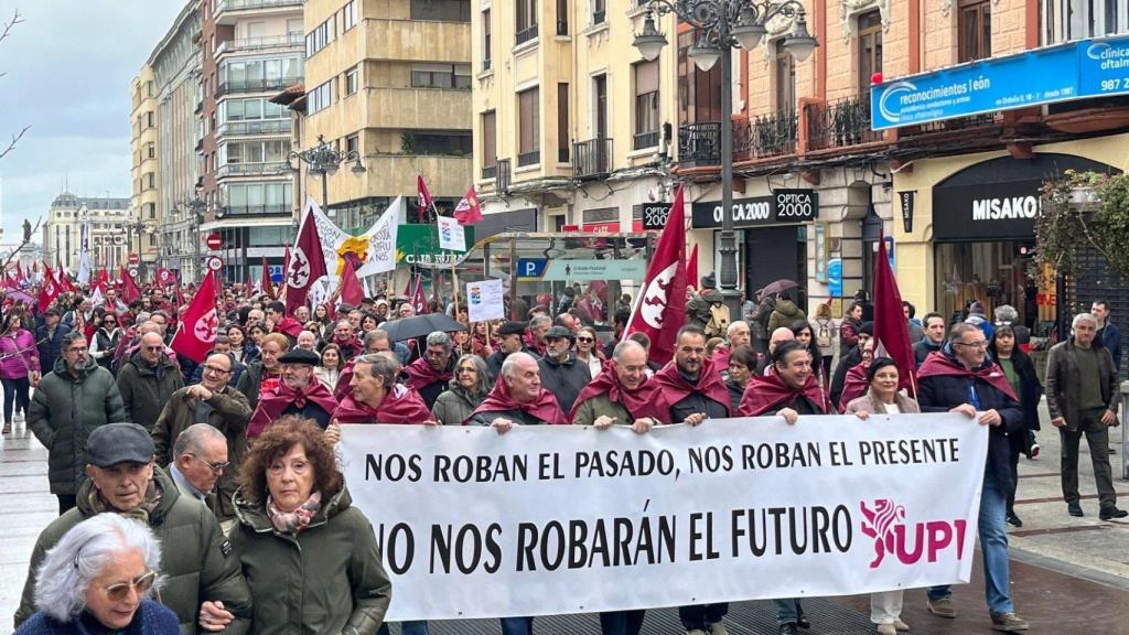 Manifestación por la autonomía de la Región Leonesa de este domingo