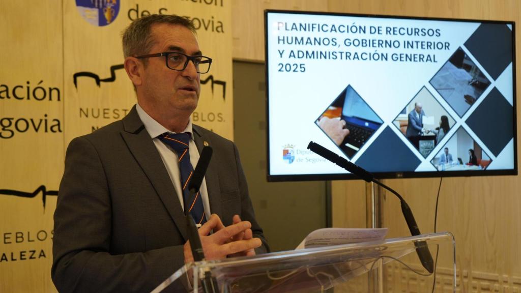 Jaime Pérez, diputado responsable del Área de Recursos Humanos, Gobierno Interior y Administración General