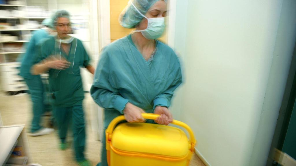 Enfermeras del hospital de Valladolid.