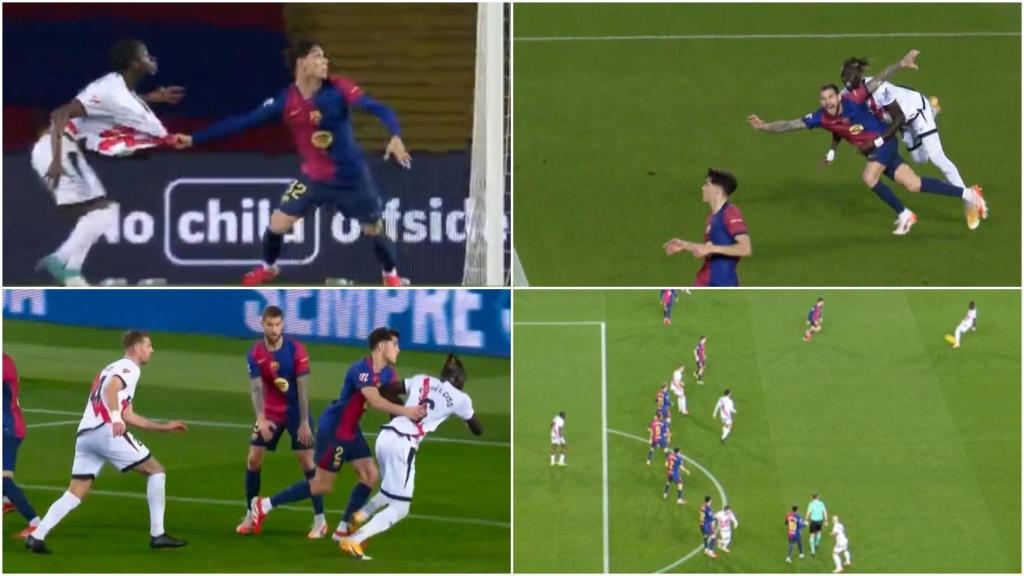 Las polémicas arbitrales del FC Barcelona - Rayo Vallecano