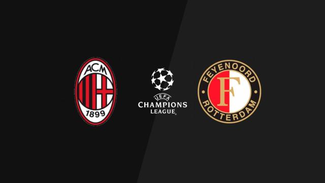 Milan - Feyenoord, en directo Champions League