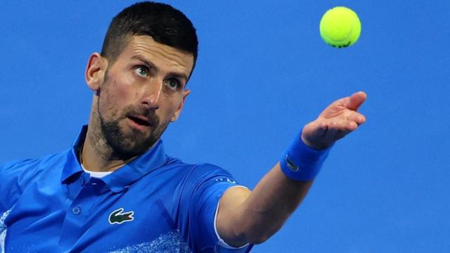 Novak Djokovic, en el ATP de Doha.