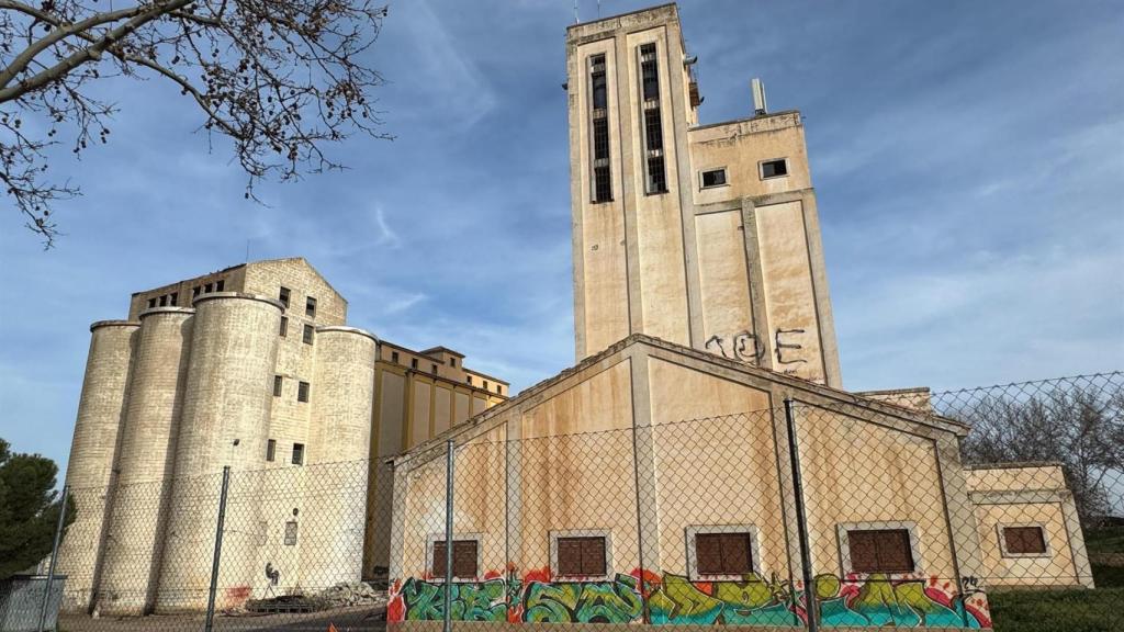 Silos que el Gobierno de Castilla-La Mancha ha cedido al Ayuntamiento de Ciudad Real.