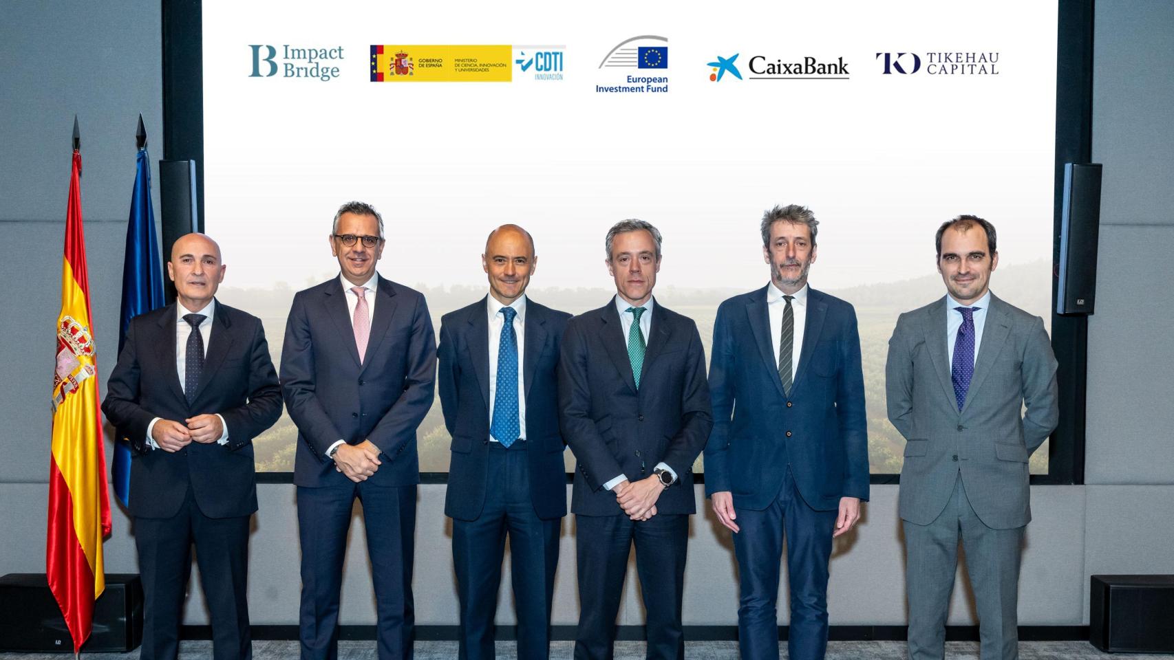 Foto del lanzamiento del fondo IB SAF I.