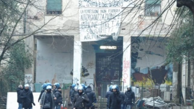 Edificio frecuentado por anarquistas donde se reunía Vespertino, en Florencia.