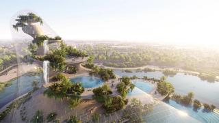 El diseño preliminar de Therme Dubai