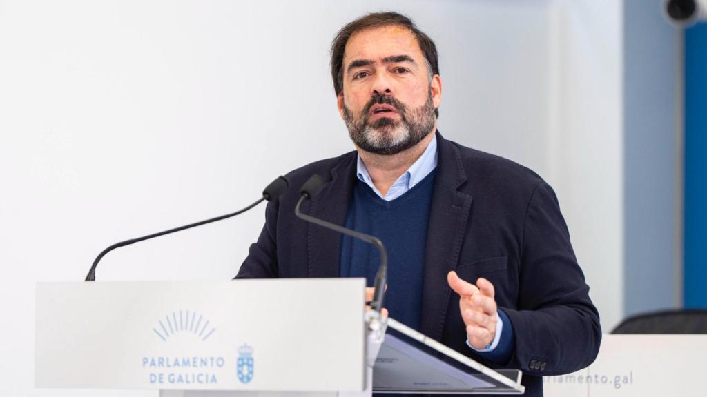 El portavoz del PP, Alberto Pazos.