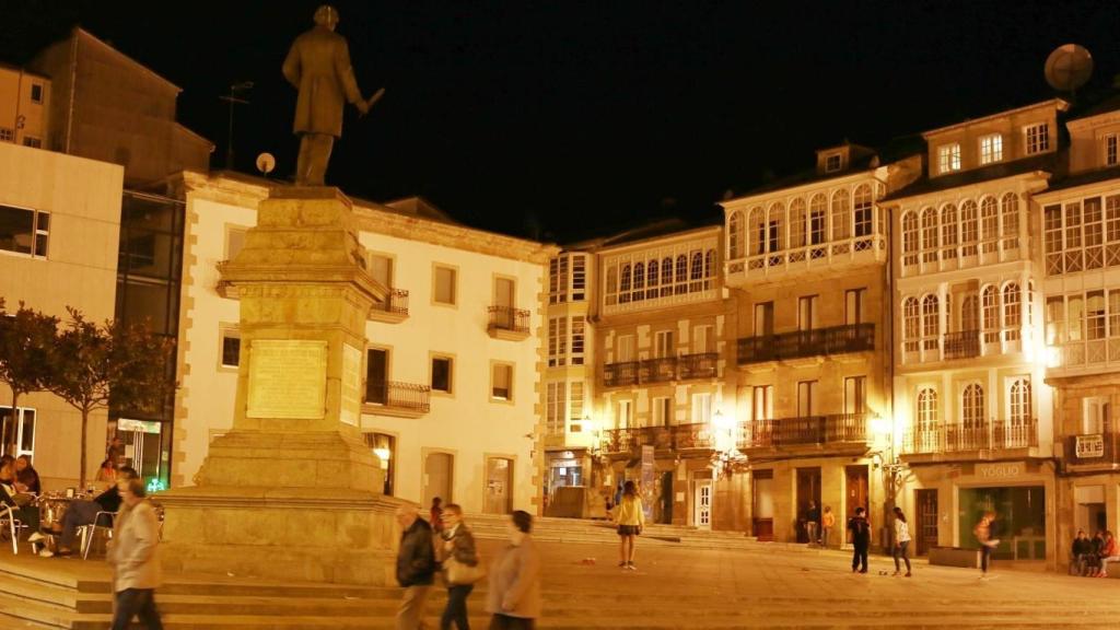 Plaza Pastor Díaz en Viveiro