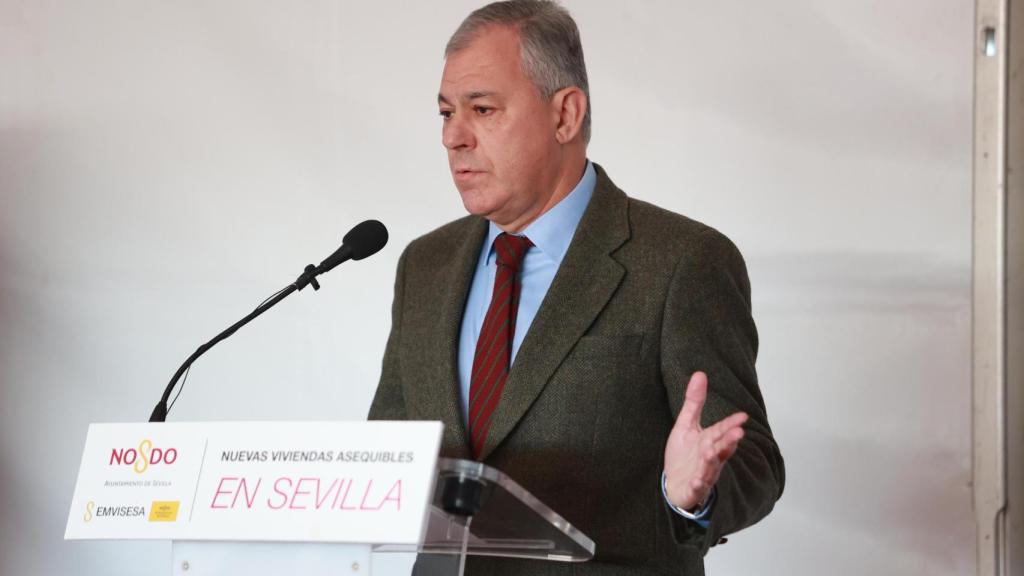 El alcalde de Sevilla, José Luis Sanz.