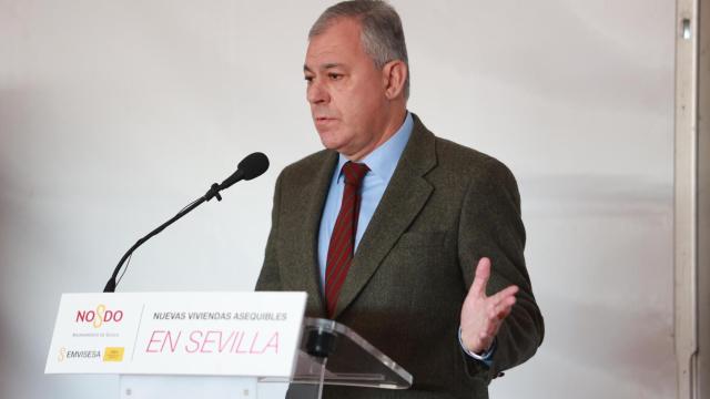 El alcalde de Sevilla, José Luis Sanz.