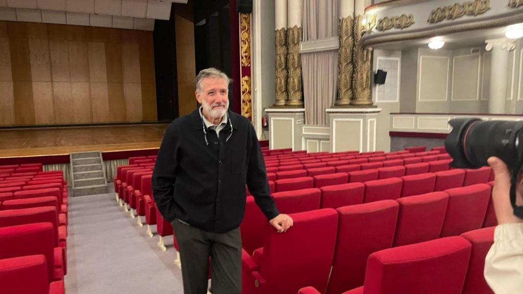 Emilio Aragón, en el Teatro Afundación de Vigo.