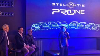 Imagen de la presentación de Stellantis ProOne en Vigo.
