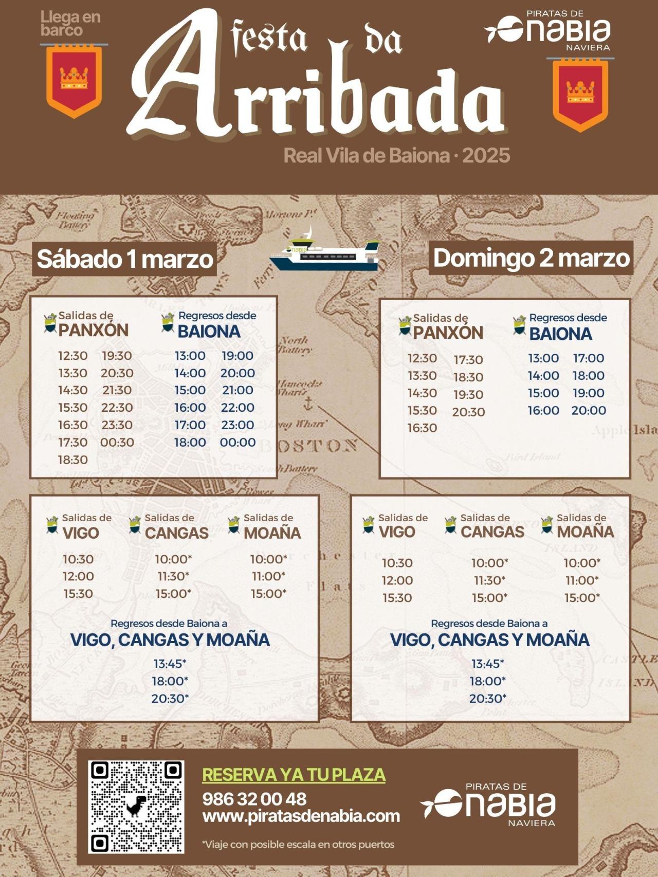 Arribada 2025 - Cartel de Barcos