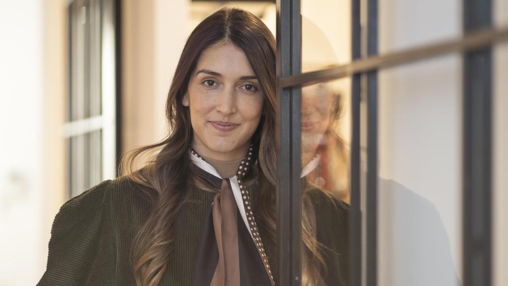 Valentina Suárez-Zuloaga, durante la entrevista.