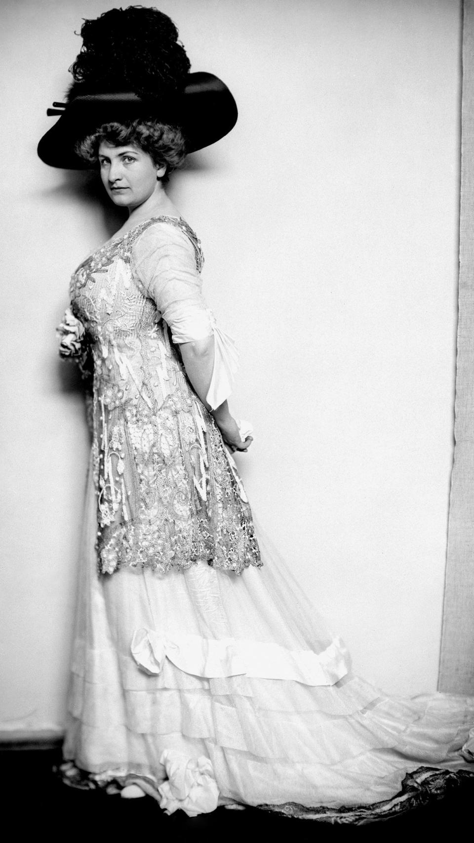 Alma Mahler en 1909.