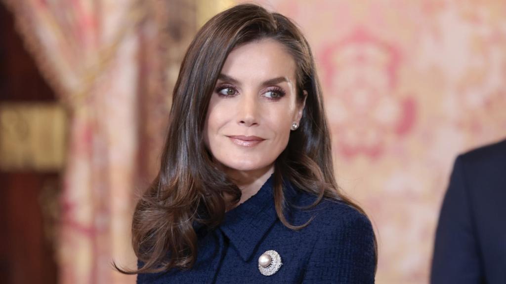 La Reina, en el Palacio Real.