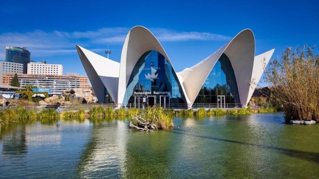 Oceanográfic de Valencia. Imagen de archivo.